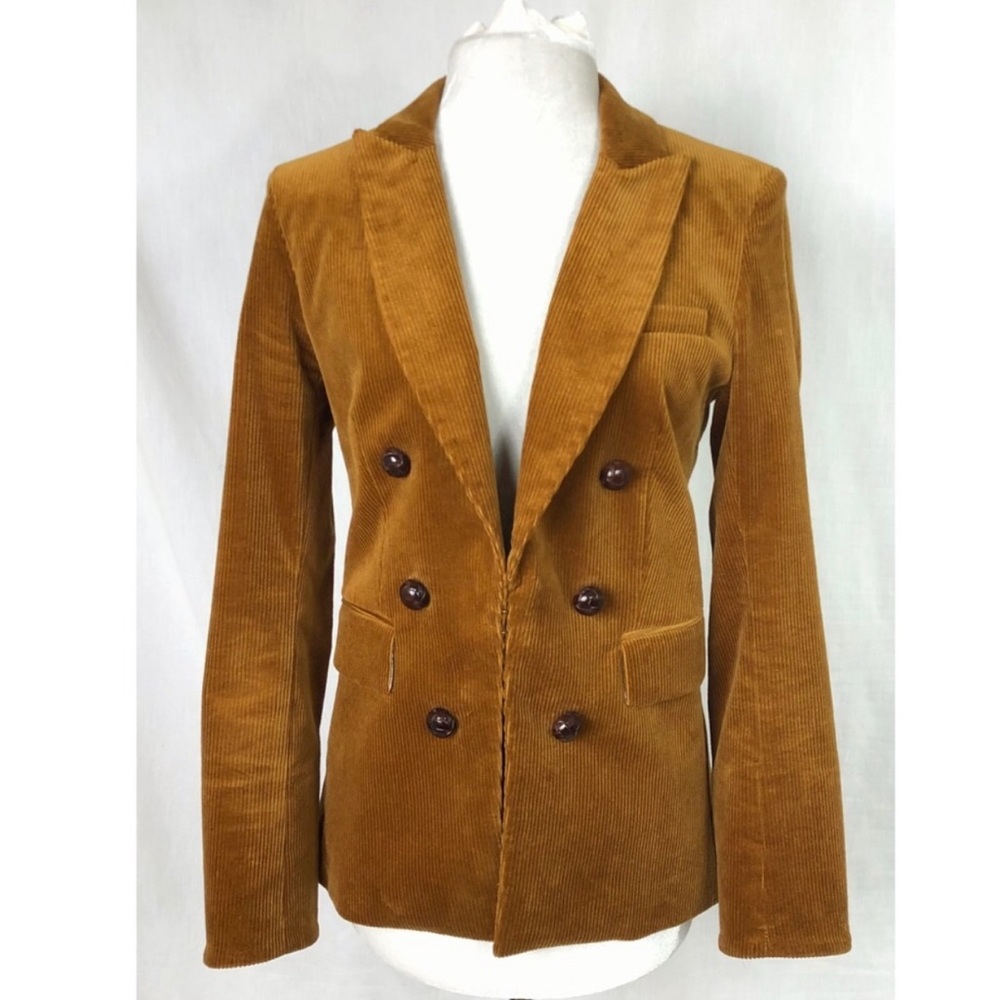 VERONICA BEARD Corduroy Blazer Sz 6